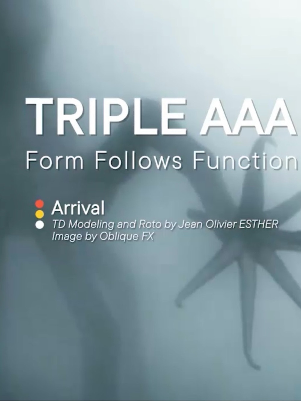 TRIPLE AAA 'Form Follows Function' école en ligne